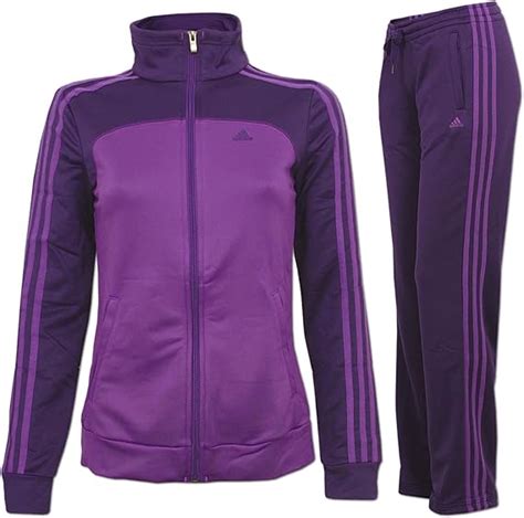 adidas trainingsanzug damen weiß lila|adidas Lila .